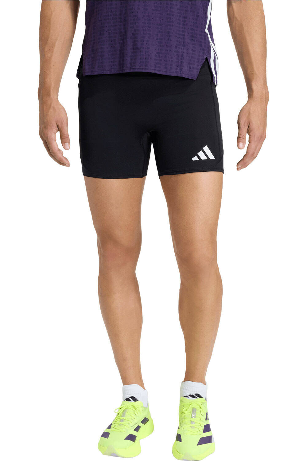 adidas malla corta running hombre ADIZERO S TGT M 5 vista frontal