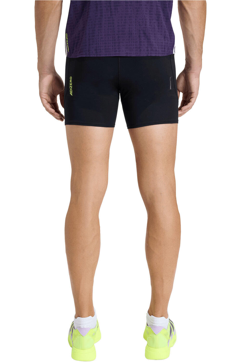 adidas malla corta running hombre ADIZERO S TGT M 5 vista trasera