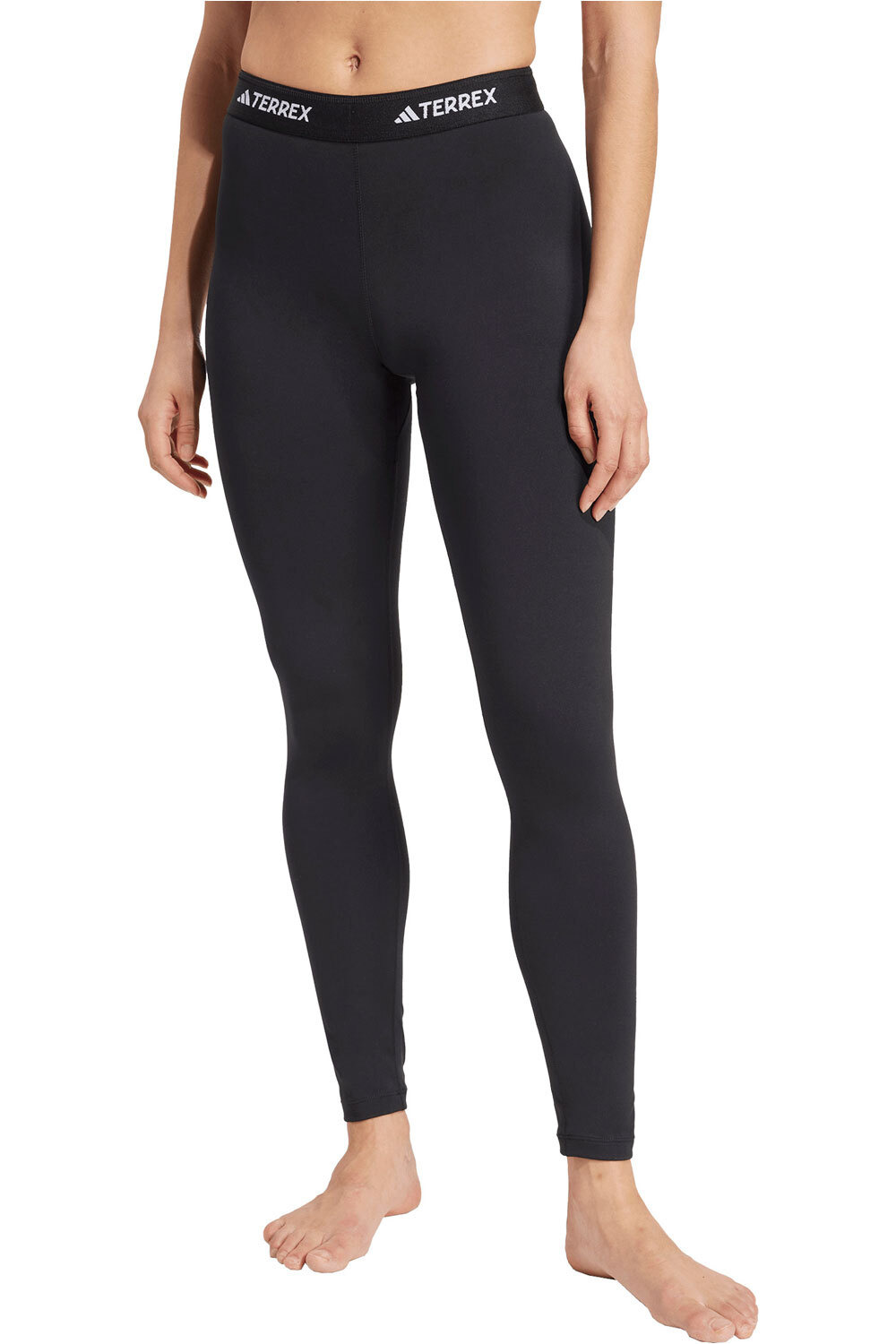 adidas malla larga mujer MULTI SYNTHETIC BASE LAYER vista frontal