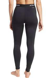 adidas malla larga mujer MULTI SYNTHETIC BASE LAYER vista trasera