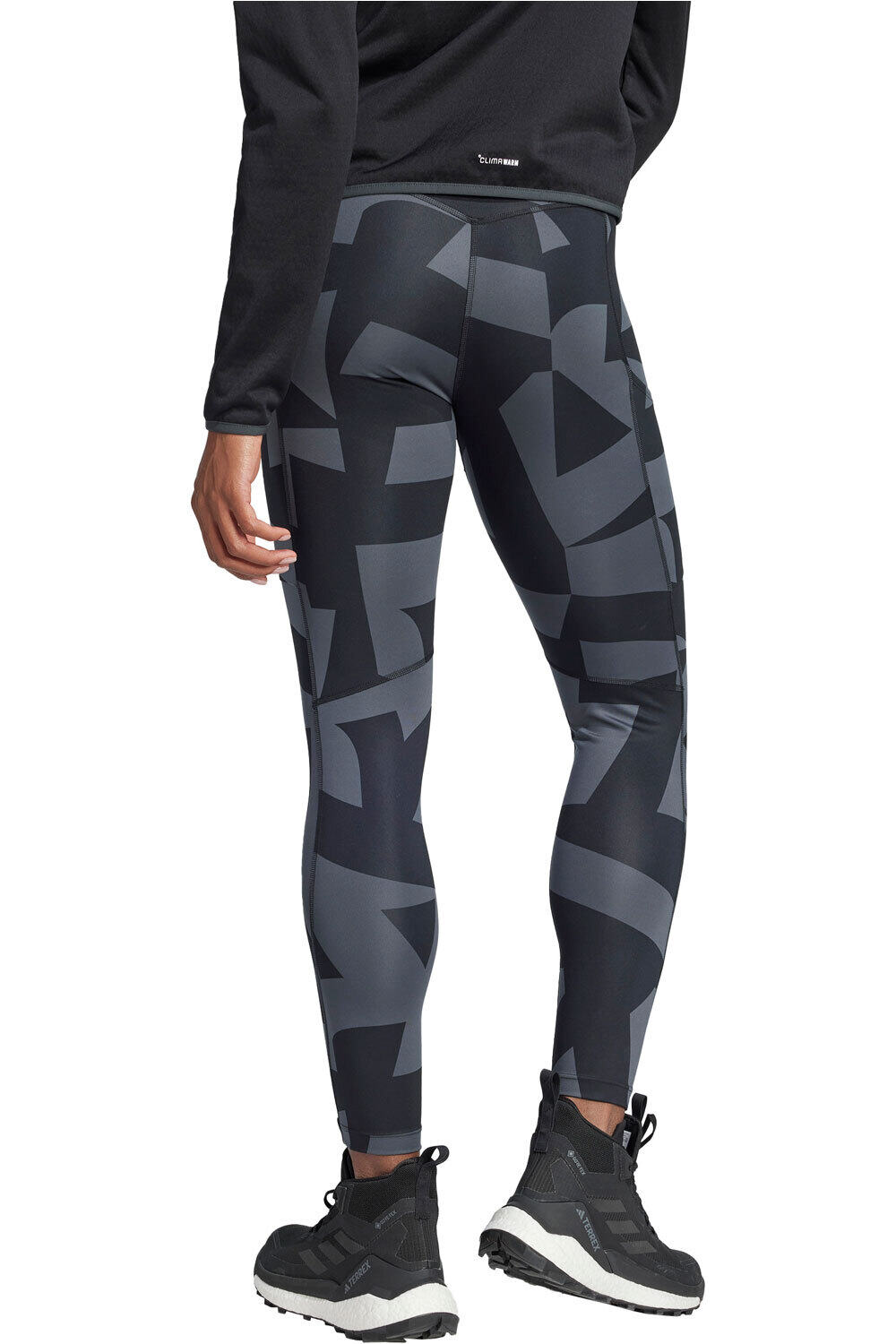 adidas malla larga mujer TERREX MULTI PRINTED vista trasera