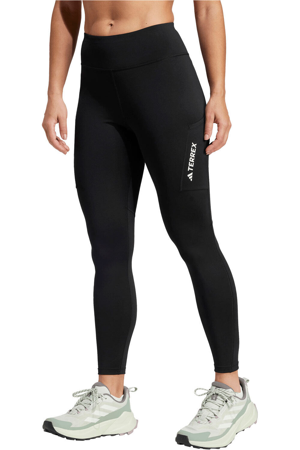 adidas malla larga mujer W MT TIGHTS vista frontal