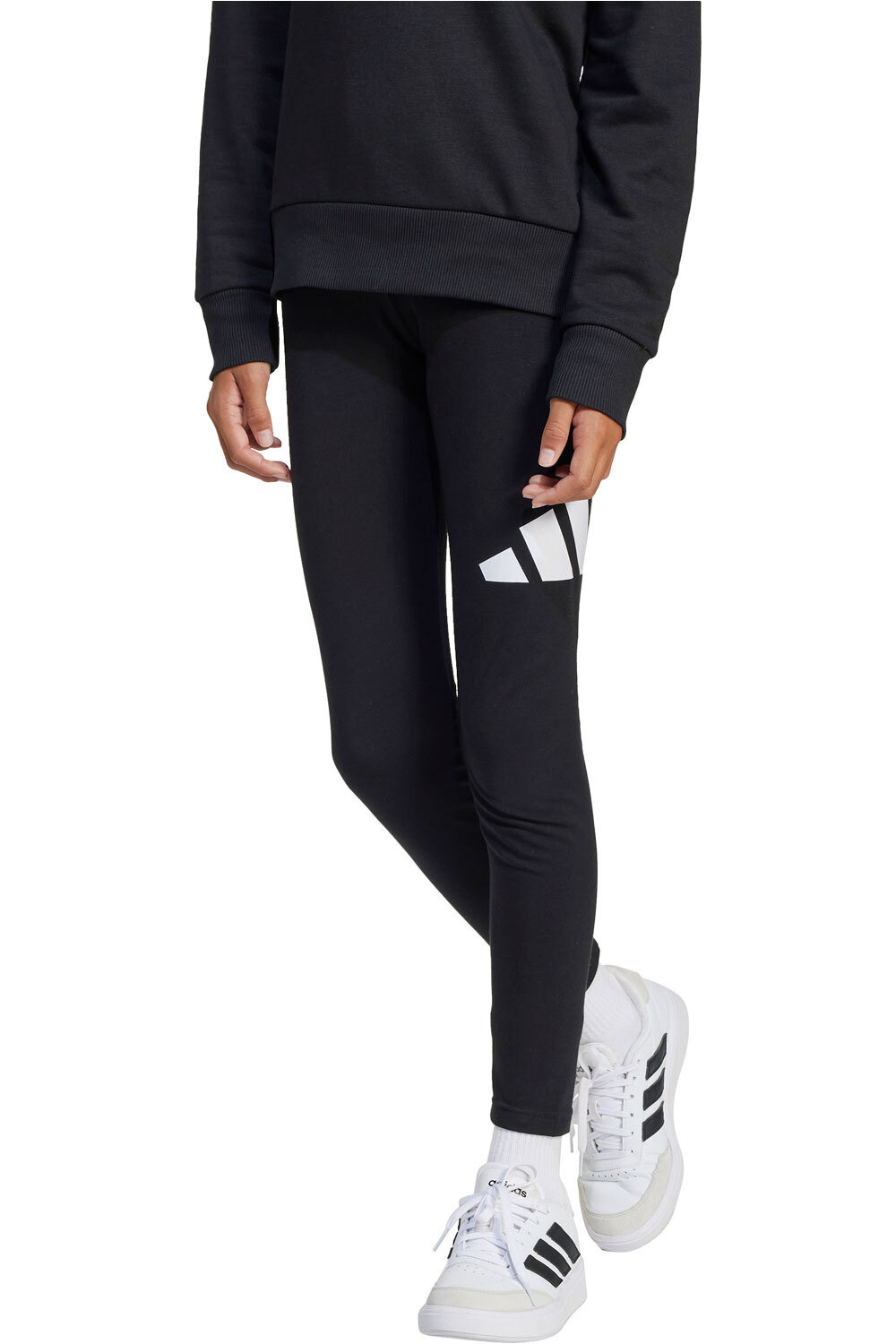 adidas malla larga niña X_JG BL LEG 230 vista frontal