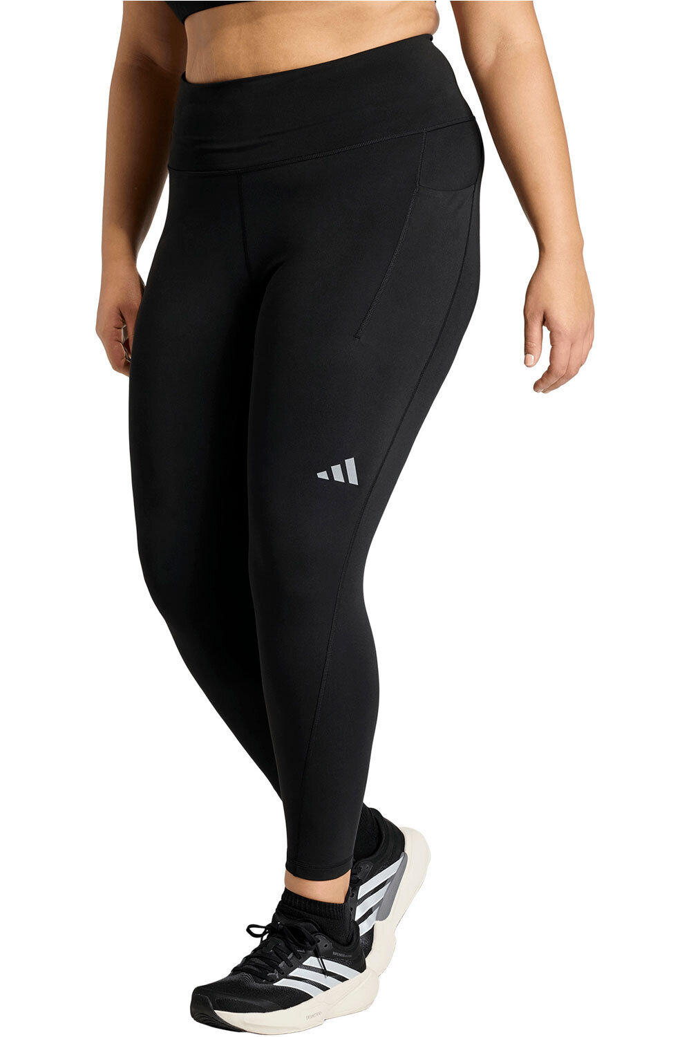 adidas malla larga running mujer 7/8 ADI365 CLIMACOOL (TALLAS GRANDES) vista frontal