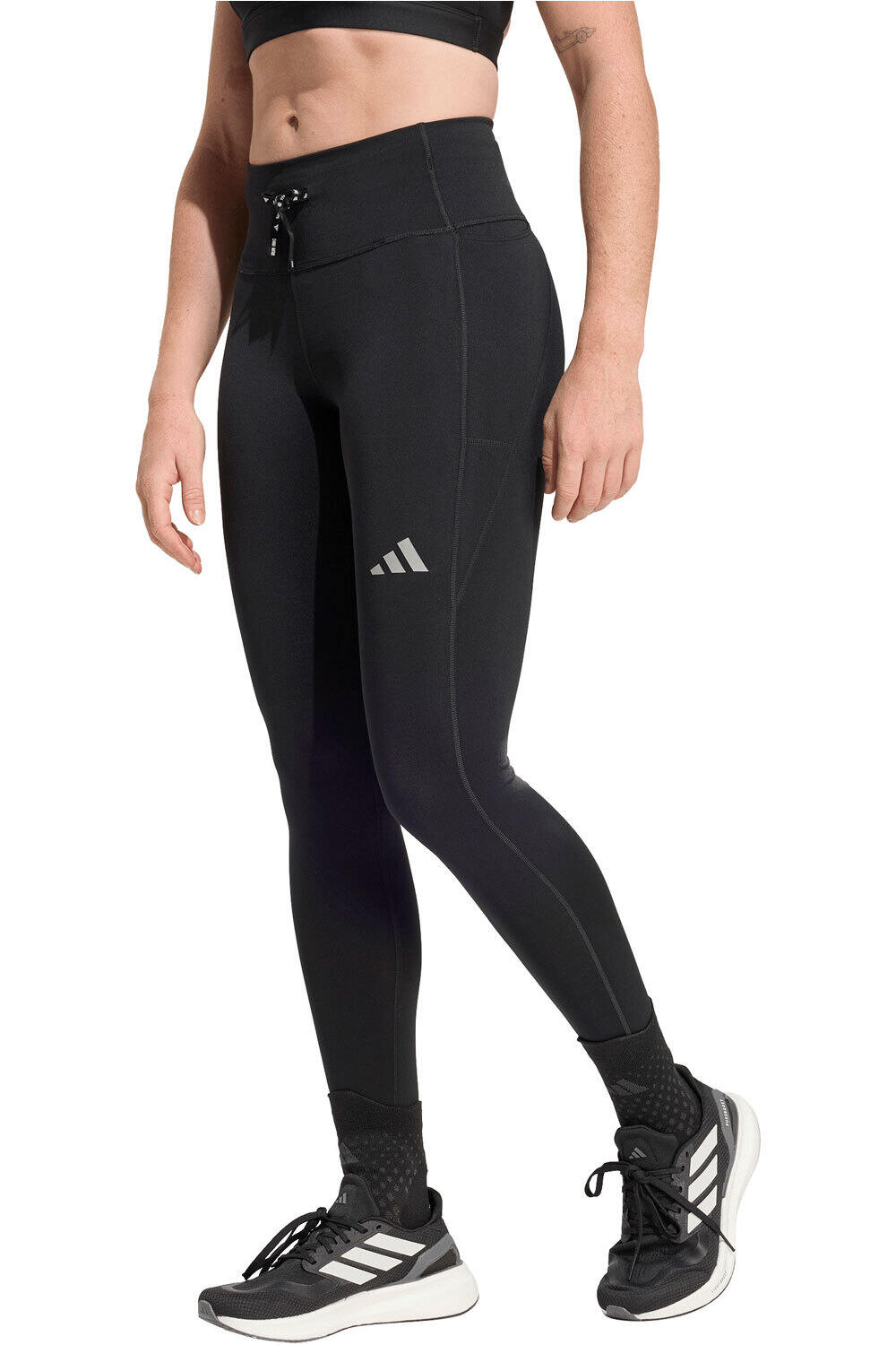 adidas malla larga running mujer A_Run Ess 1/1 L vista frontal