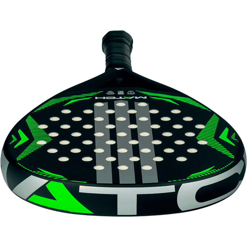 adidas pala pádel adulto ADIDAS MATCH BLACK LIME 04