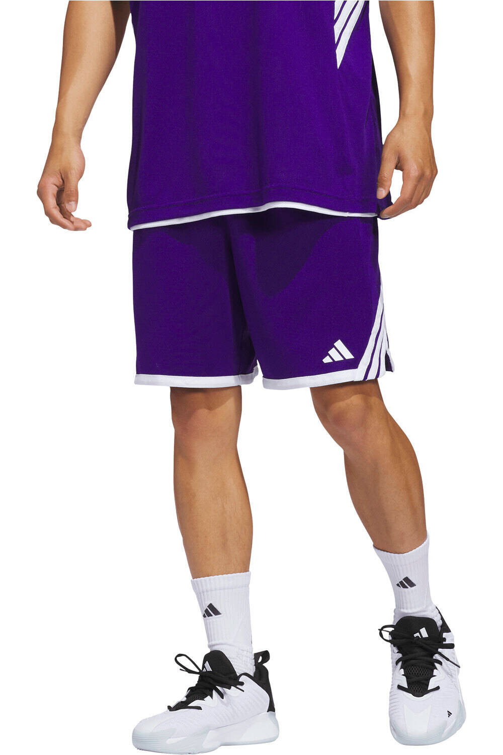 adidas pantalón baloncesto EVERYDAY PRO vista frontal