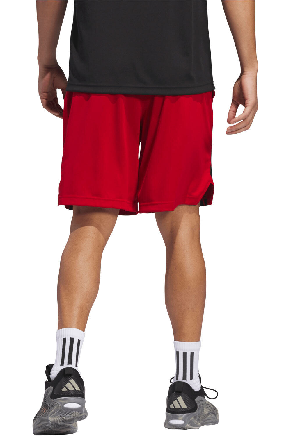 adidas pantalón baloncesto LEGENDS 3-STRIPES vista trasera