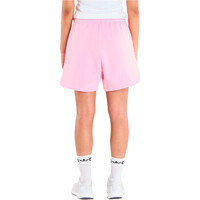 adidas pantalón corto deporte mujer 3 STRIPES STUDIO vista trasera