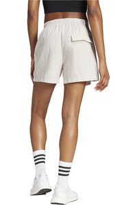 adidas pantalón corto deporte mujer W 3S WV SHO vista trasera