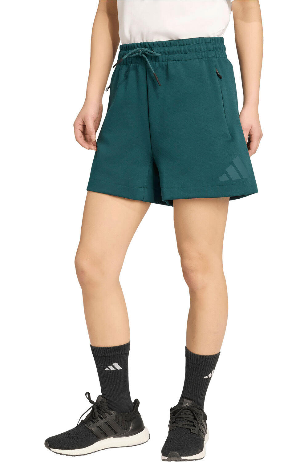 adidas pantalón corto deporte mujer Z.N.E. vista frontal