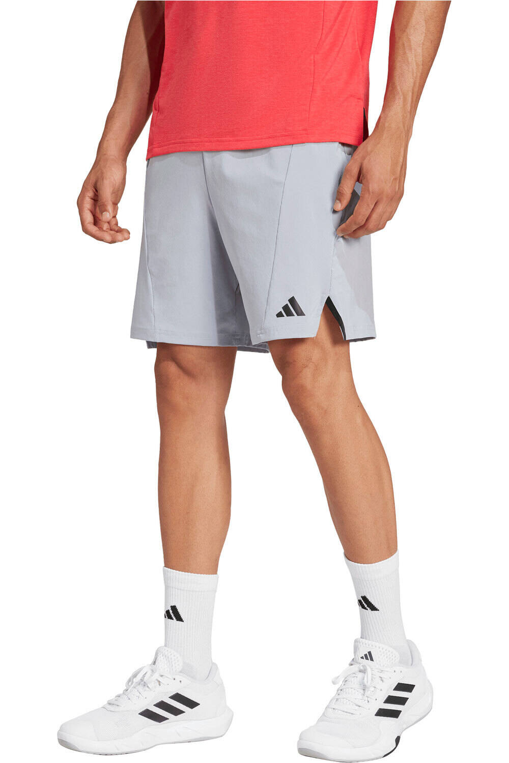 adidas pantalón corto fitness hombre D4T vista frontal