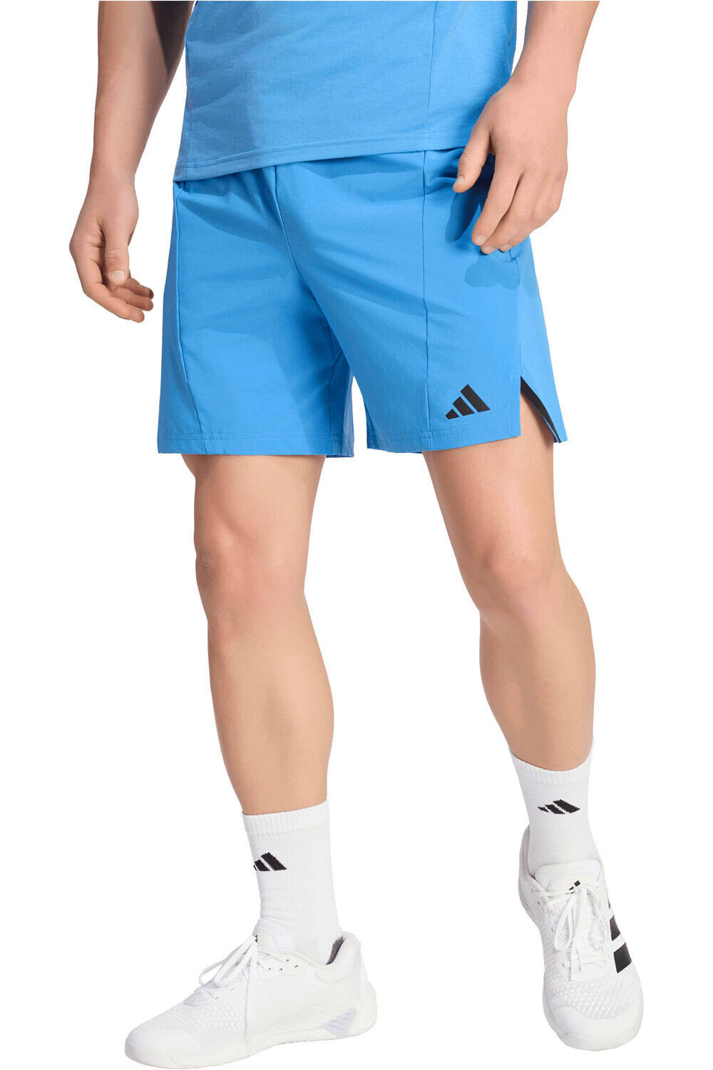 adidas pantalón corto fitness hombre D4T vista frontal