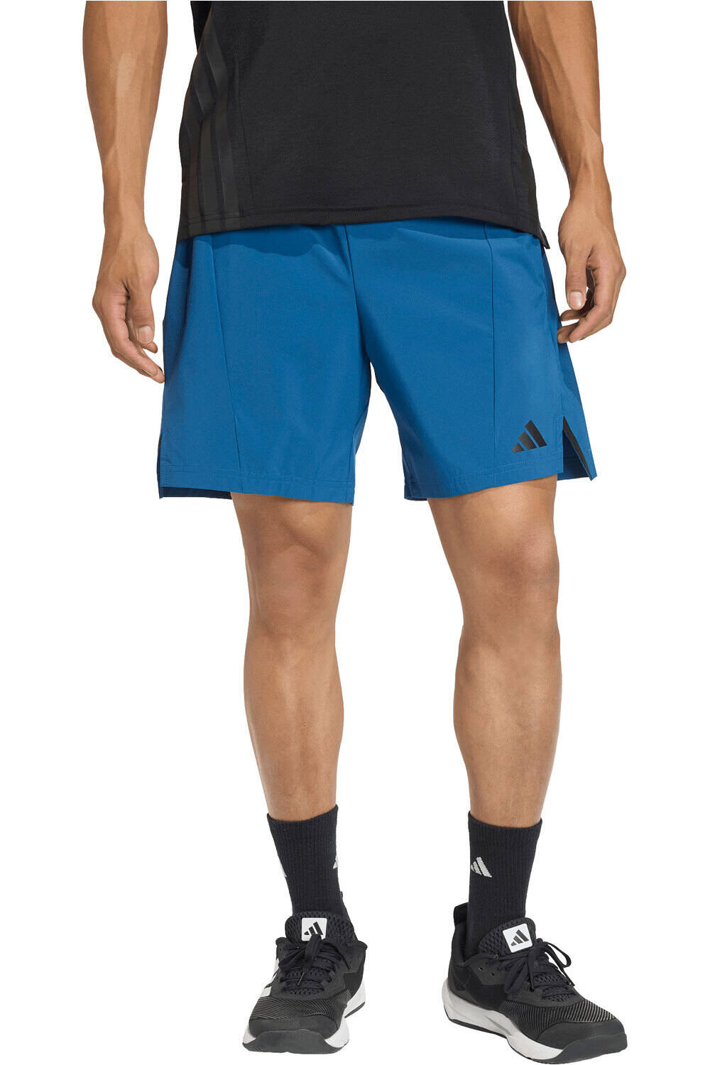 adidas pantalón corto fitness hombre D4T vista frontal