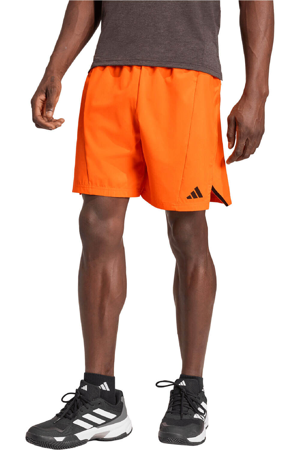 adidas pantalón corto fitness hombre DESIGNED FOR TRAINING WORKOUT vista frontal