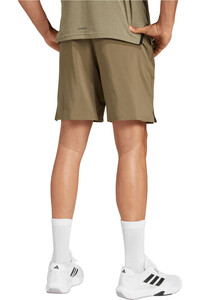 adidas pantalón corto fitness hombre DESIGNED FOR TRAINING WORKOUT vista trasera