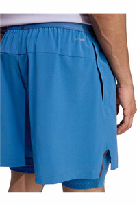 adidas pantalón corto fitness hombre ENTRENAMIENTO 2 EN 1 D4T 03