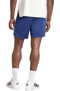 adidas pantalón corto fitness hombre ESSENTIALS ALL-SET 3 STRIPES vista trasera