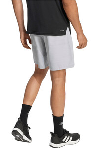 adidas pantalón corto fitness hombre JASPEADO ESSENTIALS BASE vista trasera