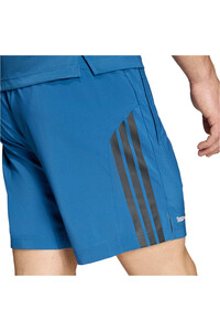adidas pantalón corto fitness hombre TECH ESSENTIALS 3 STRIPES 03