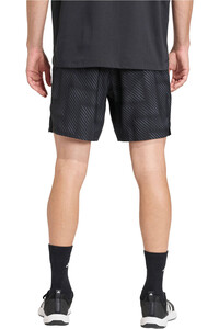 adidas pantalón corto fitness hombre TECH INTENSITY AOP vista trasera