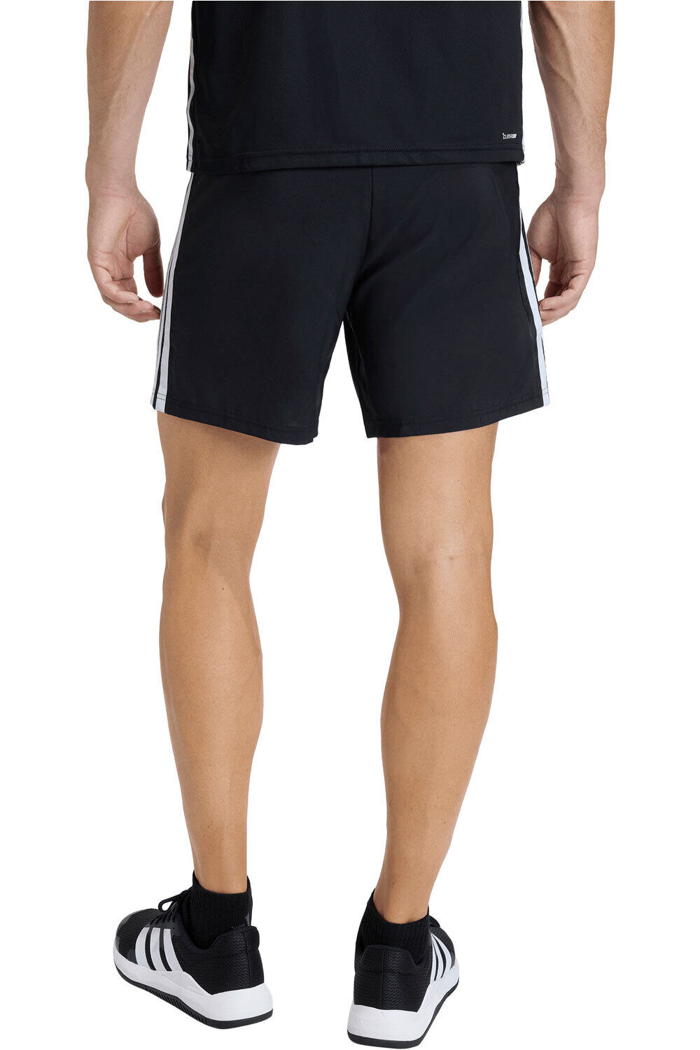 adidas pantalón corto fitness hombre WE BAS 3SWV SH 7 vista trasera