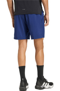 adidas pantalón corto fitness hombre WE BAS WV SHO 7 vista trasera