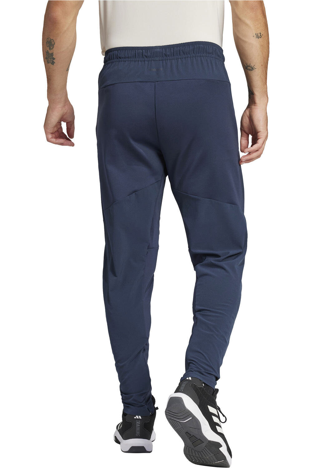 adidas pantalon fitness hombre D4T HYBRID PANT vista trasera