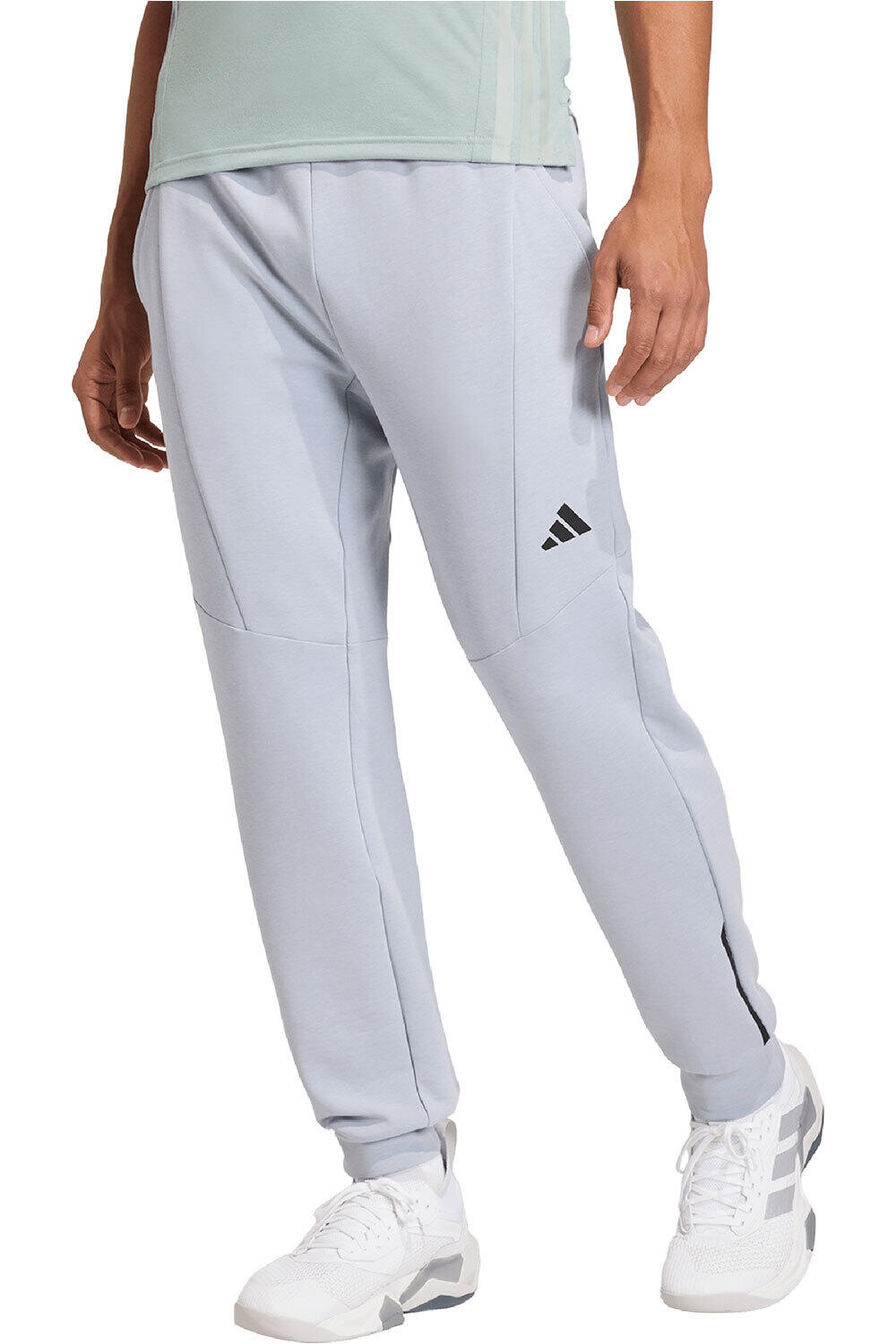 adidas pantalon fitness hombre D4T WORKOUT KNIT vista frontal