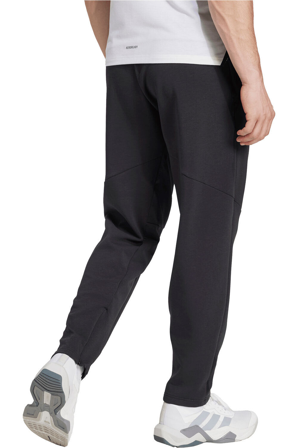 adidas pantalon fitness hombre SPACEKNIT vista trasera