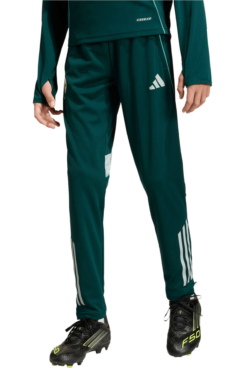 adidas pantalón futbol niño ENTRENAMIENTO ARSENAL TIRO 25 COMPET vista frontal