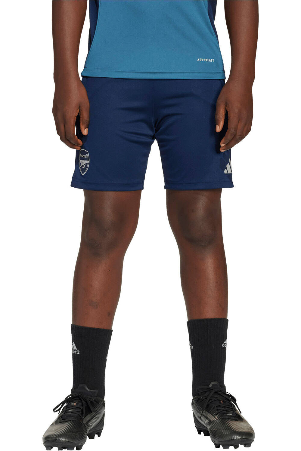 adidas pantalón futbol niño ENTRENAMIENTO ARSENAL TIRO 25 COMPET vista frontal