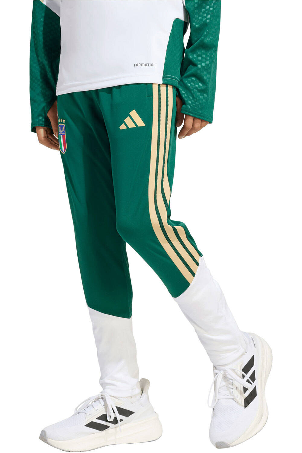 adidas pantalón futbol niño ENTRENAMIENTO ITALIA 26 TIRO vista frontal