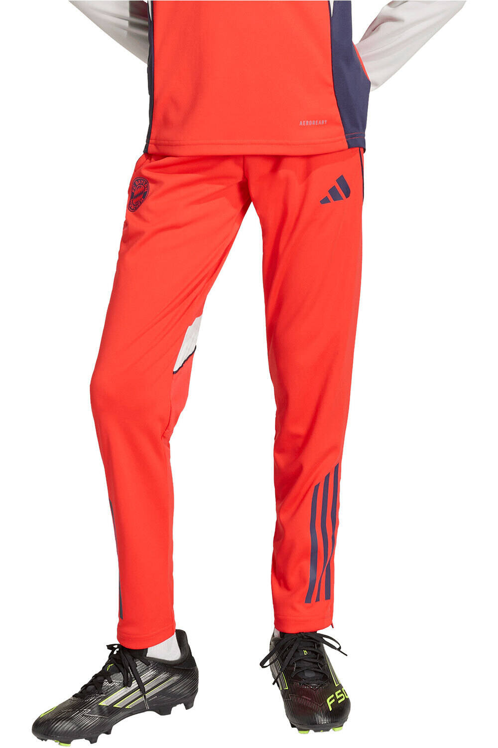adidas pantalón futbol niño FC BAYERN 2025/2026 TIRO25 COMPET vista frontal