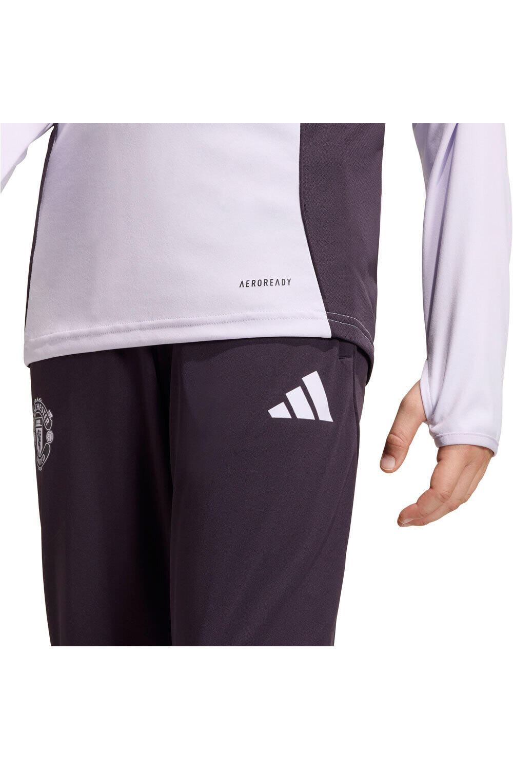 adidas pantalón futbol niño MANCHESTER U TIRO 25 COMPET 03