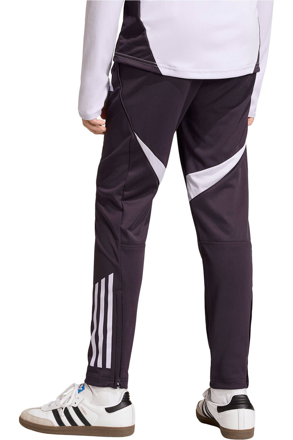 adidas pantalón futbol niño MANCHESTER U TIRO 25 COMPET vista trasera