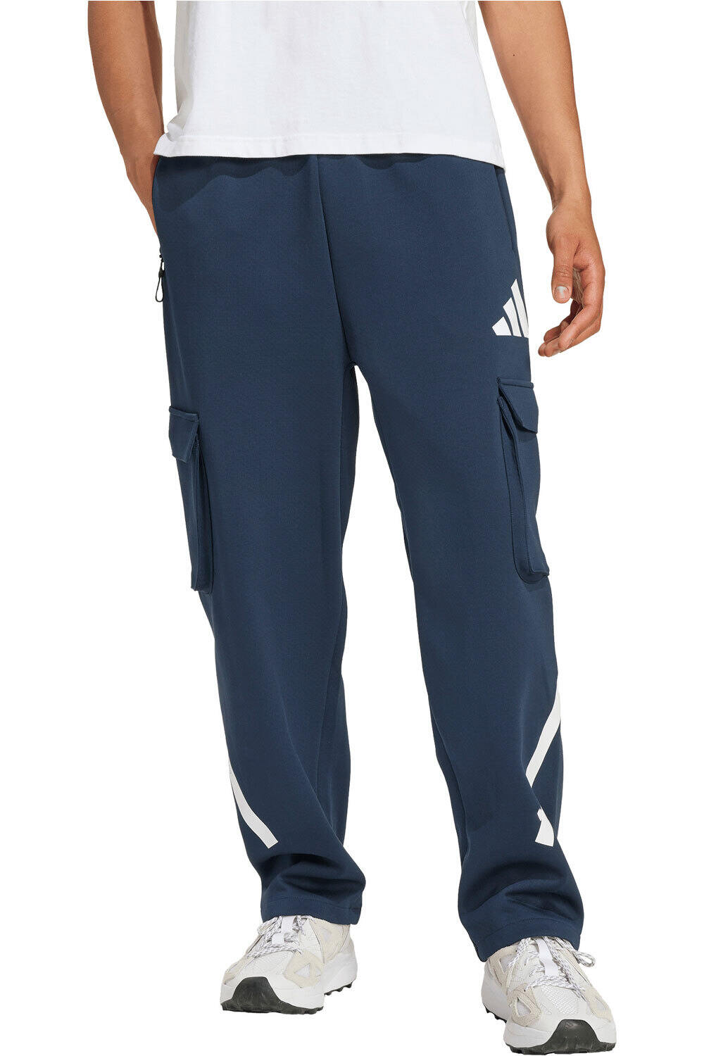 adidas pantalón hombre CARGO ABIERTO ADIDAS Z.N.E. vista frontal