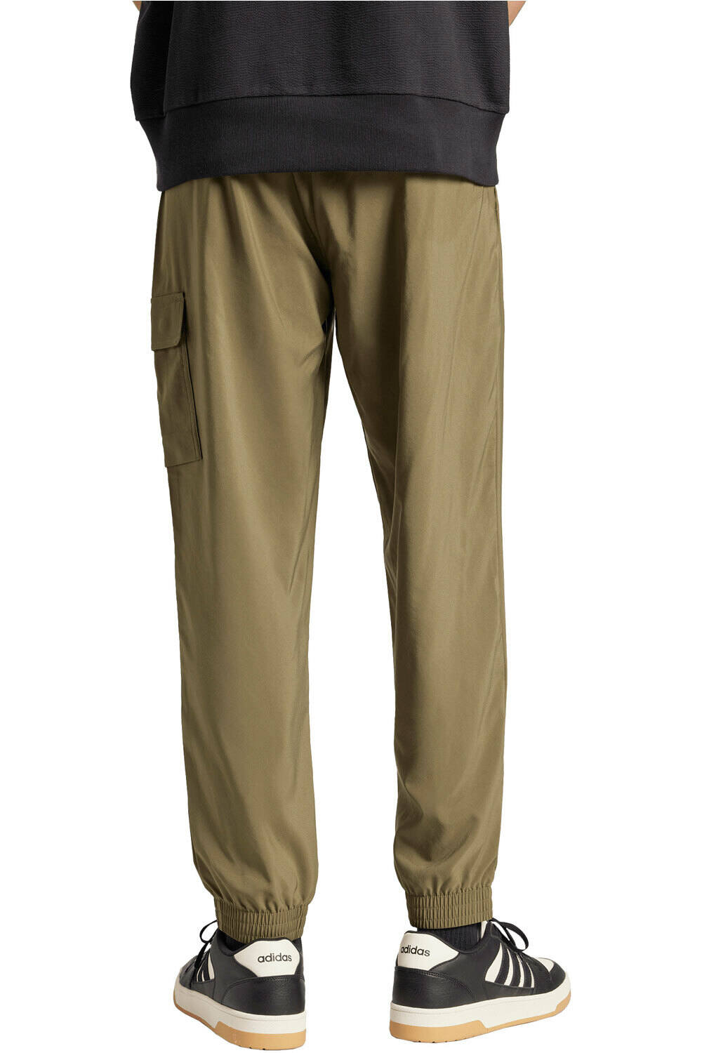 adidas pantalón hombre ESSENTIALS SMALL LOGO vista trasera