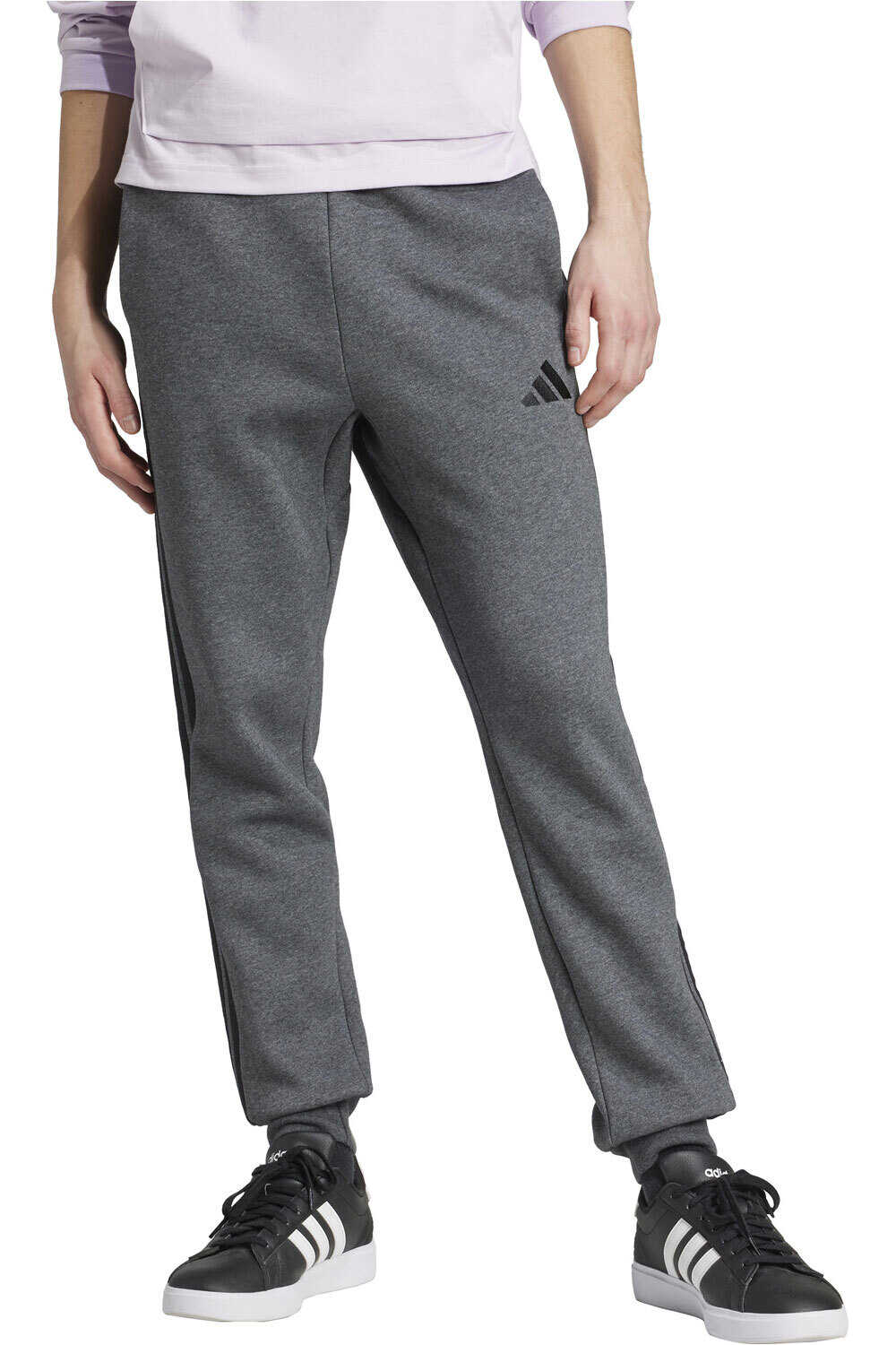 adidas pantalón hombre M 3S FL TC PT vista frontal