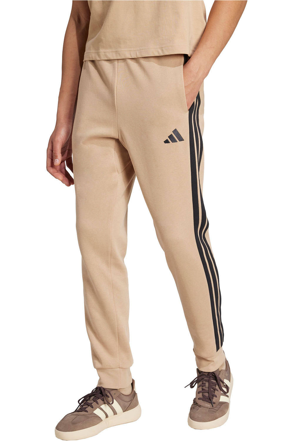adidas pantalón hombre M 3S FL TC PT vista frontal