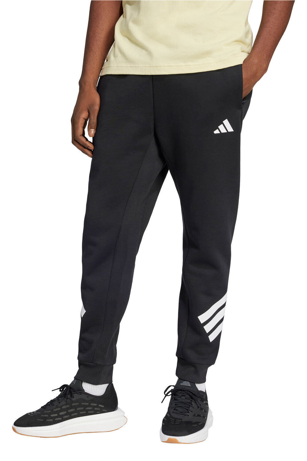 adidas pantalón hombre M FI 3S PT vista frontal