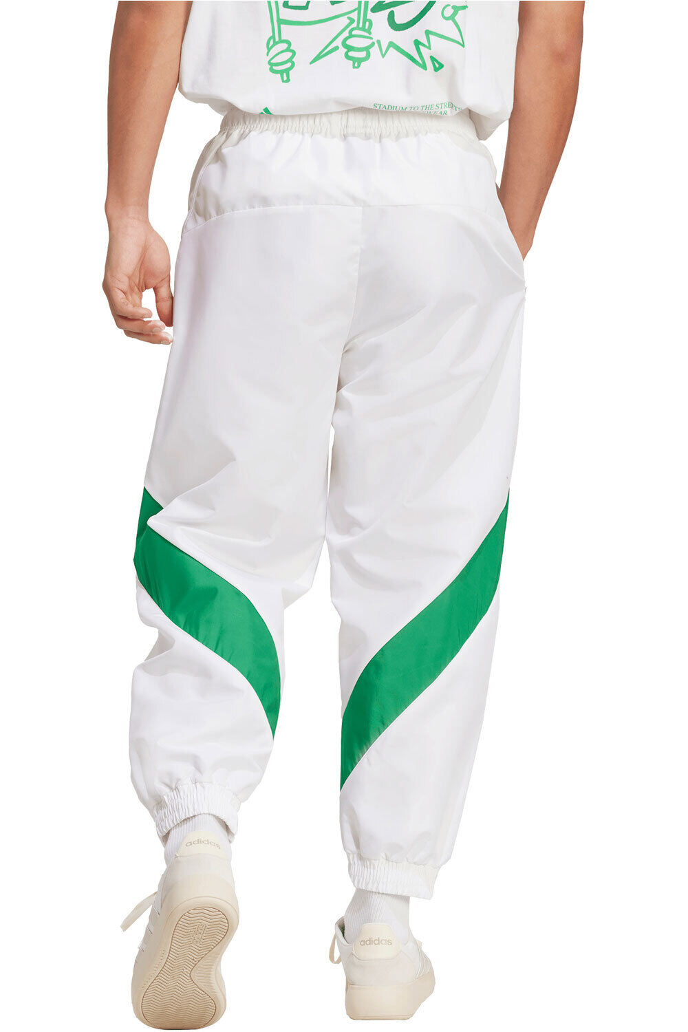 adidas pantalón hombre STADIUM vista trasera