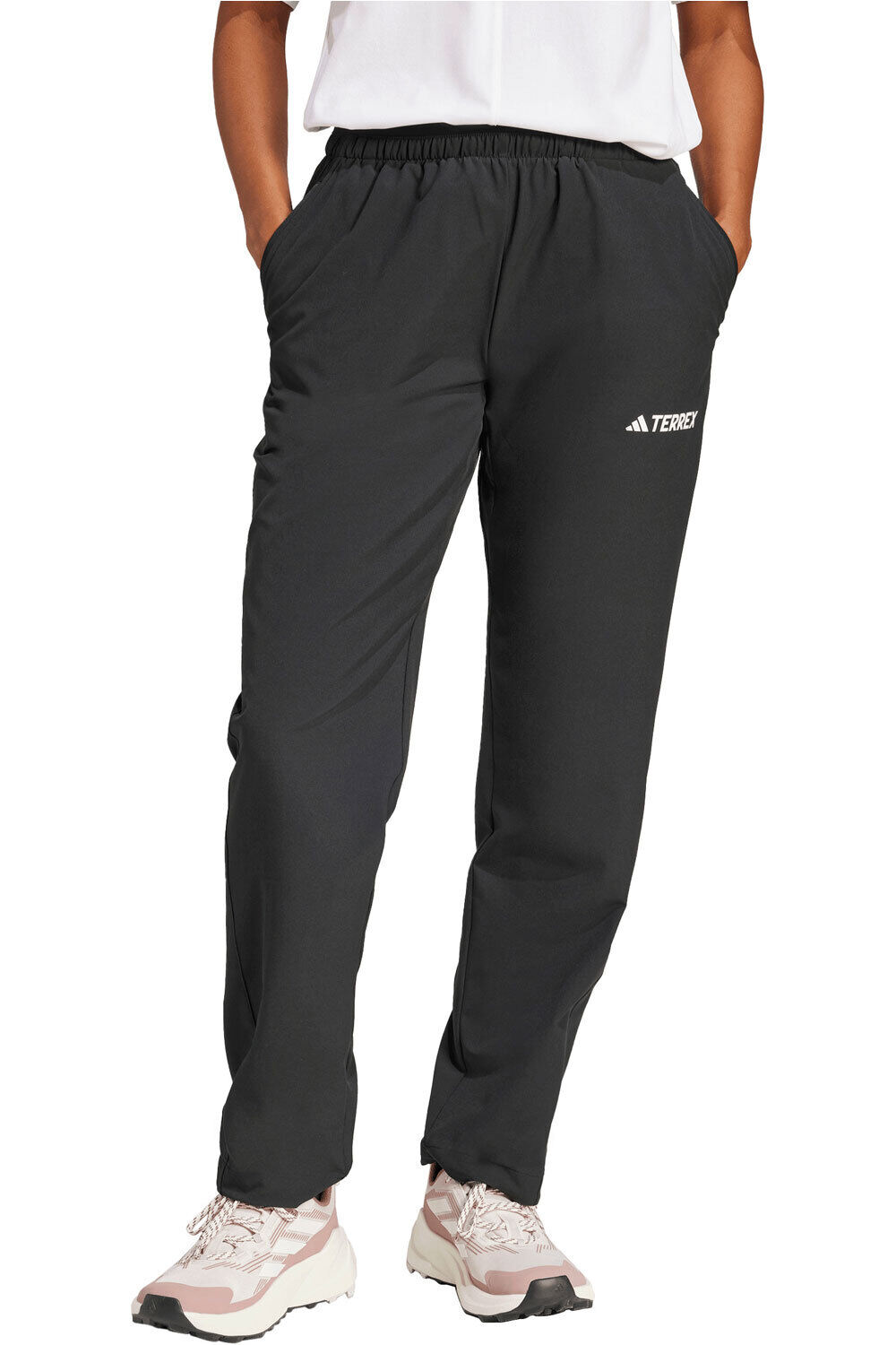 adidas pantalón montaña mujer TERREX MULTI LITEFLEX vista frontal