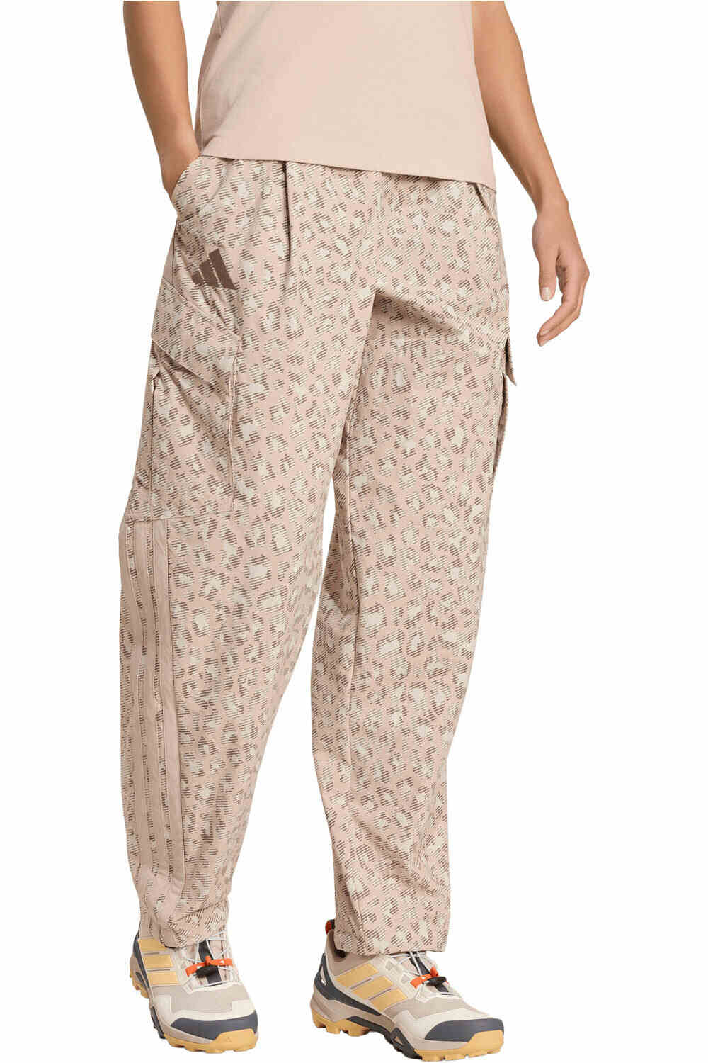 adidas pantalón montaña mujer TERREX XPLORIC CLIMA365 CARGO vista frontal