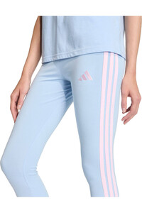 adidas pantalón mujer MALLAS ESSENTIALS COTTON 3 BANDAS vista detalle