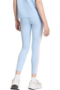 adidas pantalón mujer MALLAS ESSENTIALS COTTON 3 BANDAS vista trasera