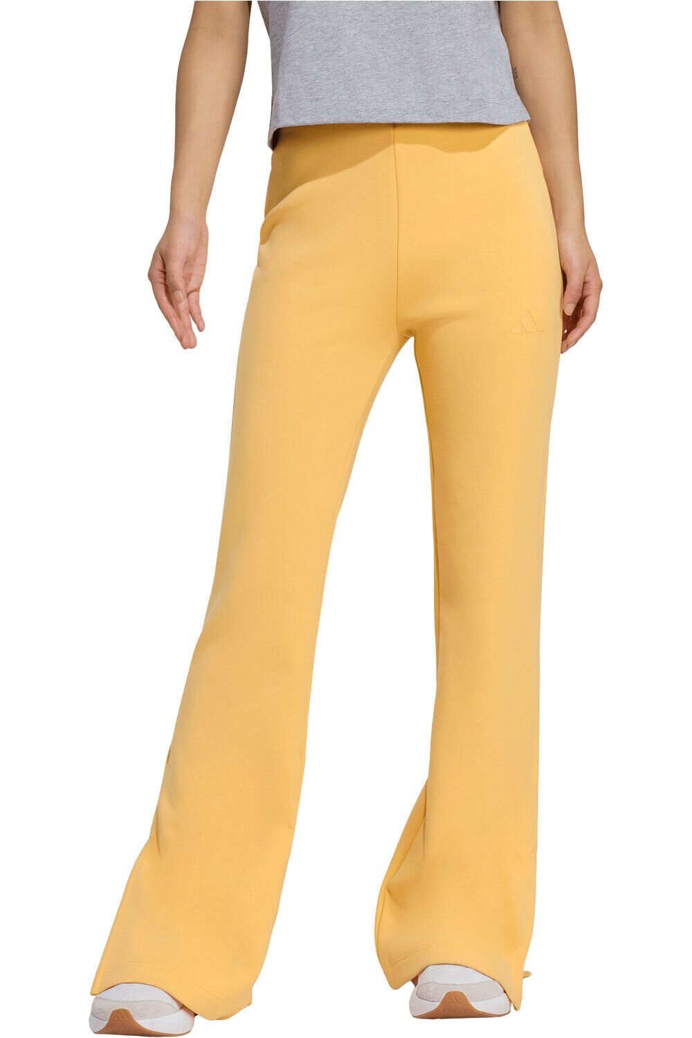 adidas pantalón mujer SOFT LUX FLARED vista frontal