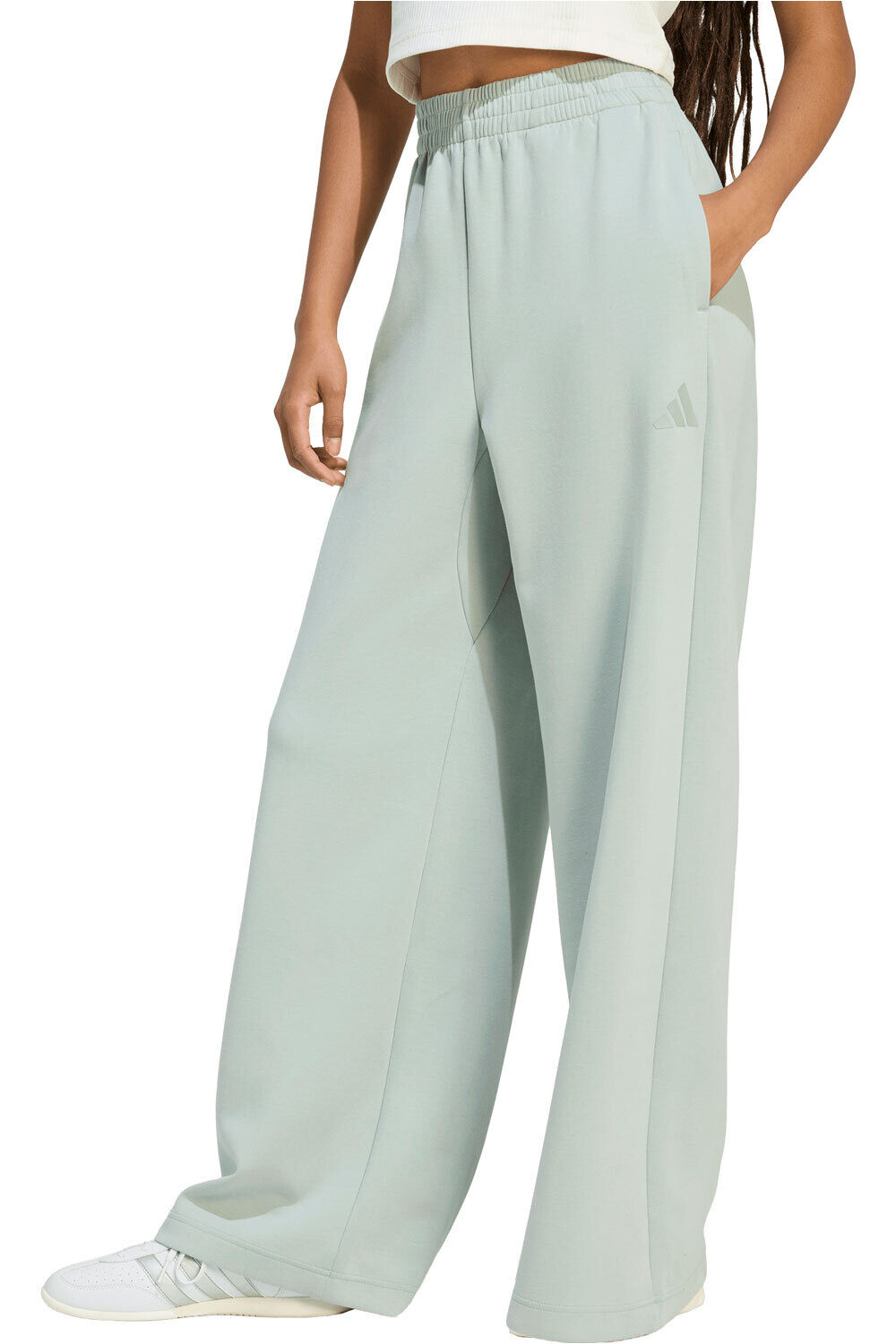 adidas pantalón mujer SOFT LUX vista frontal