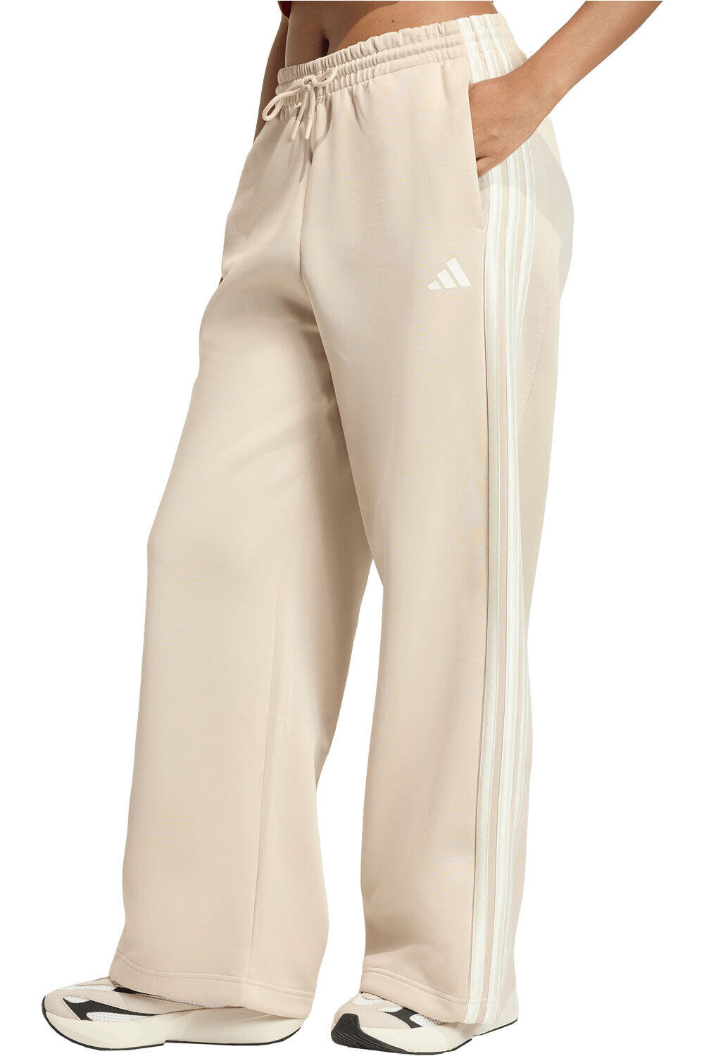 adidas pantalón mujer STADIUM 3 STRIPES vista frontal