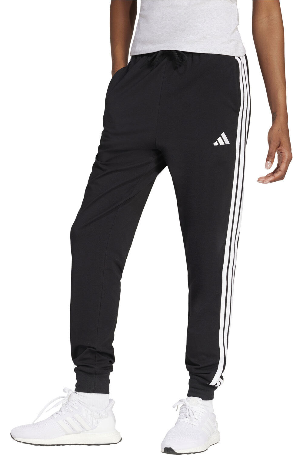 adidas pantalón mujer W 3S SJ JOGGER vista frontal